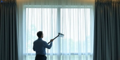 Commercial curtain steam cleaning service leichhardt-nsw hotels offices